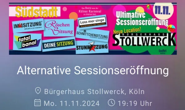 Sessionseröffnung 11.11.24