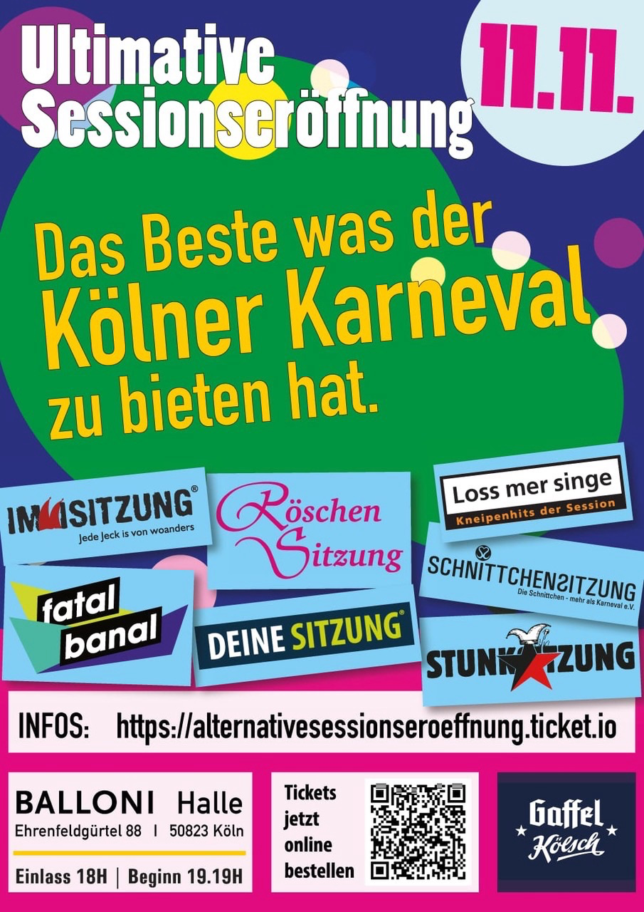 Alternativer Karneval Saisoneröffnung 2025